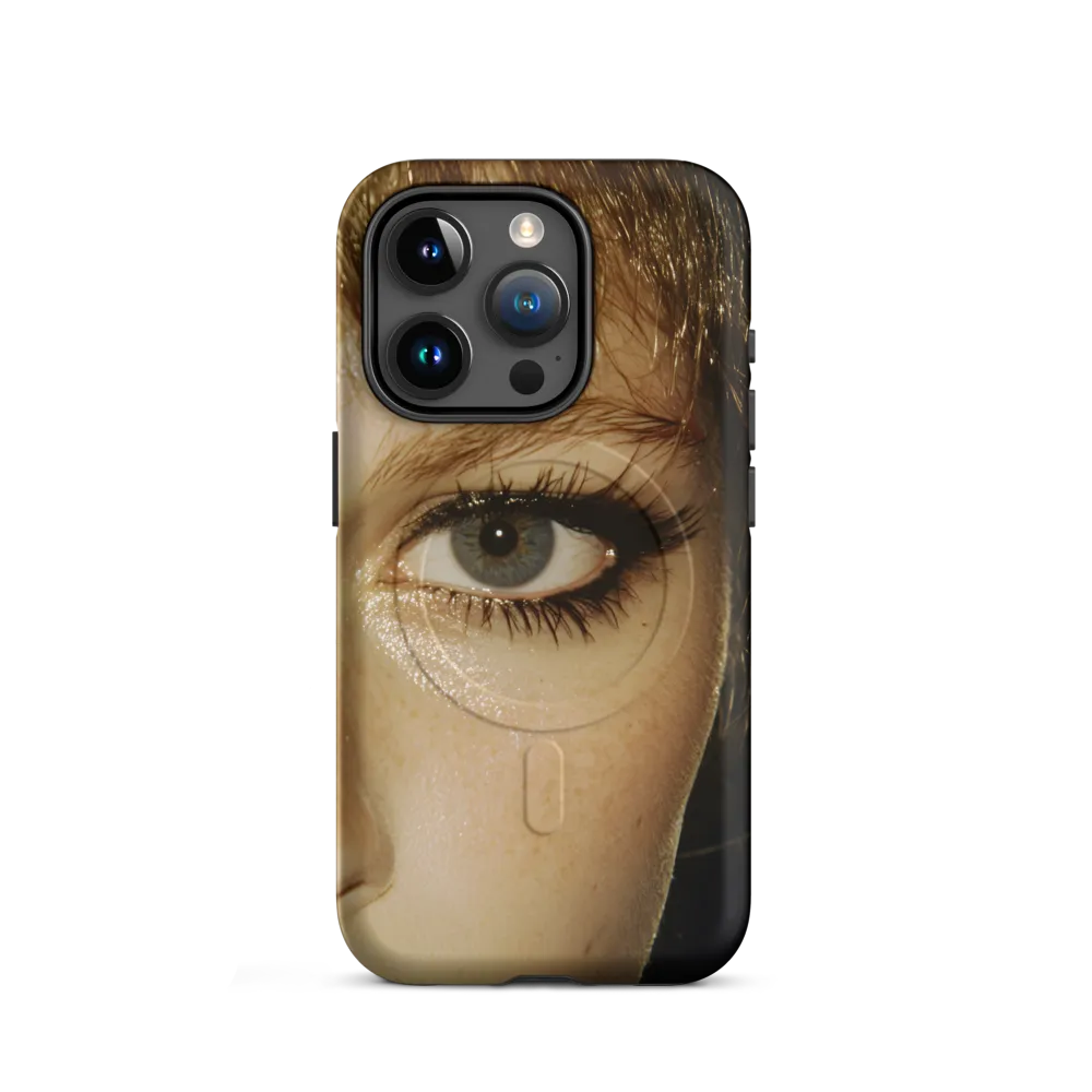 Gaze of Allure | Phone Case |  15 Pro | MagSafe® Tough Case | Matte