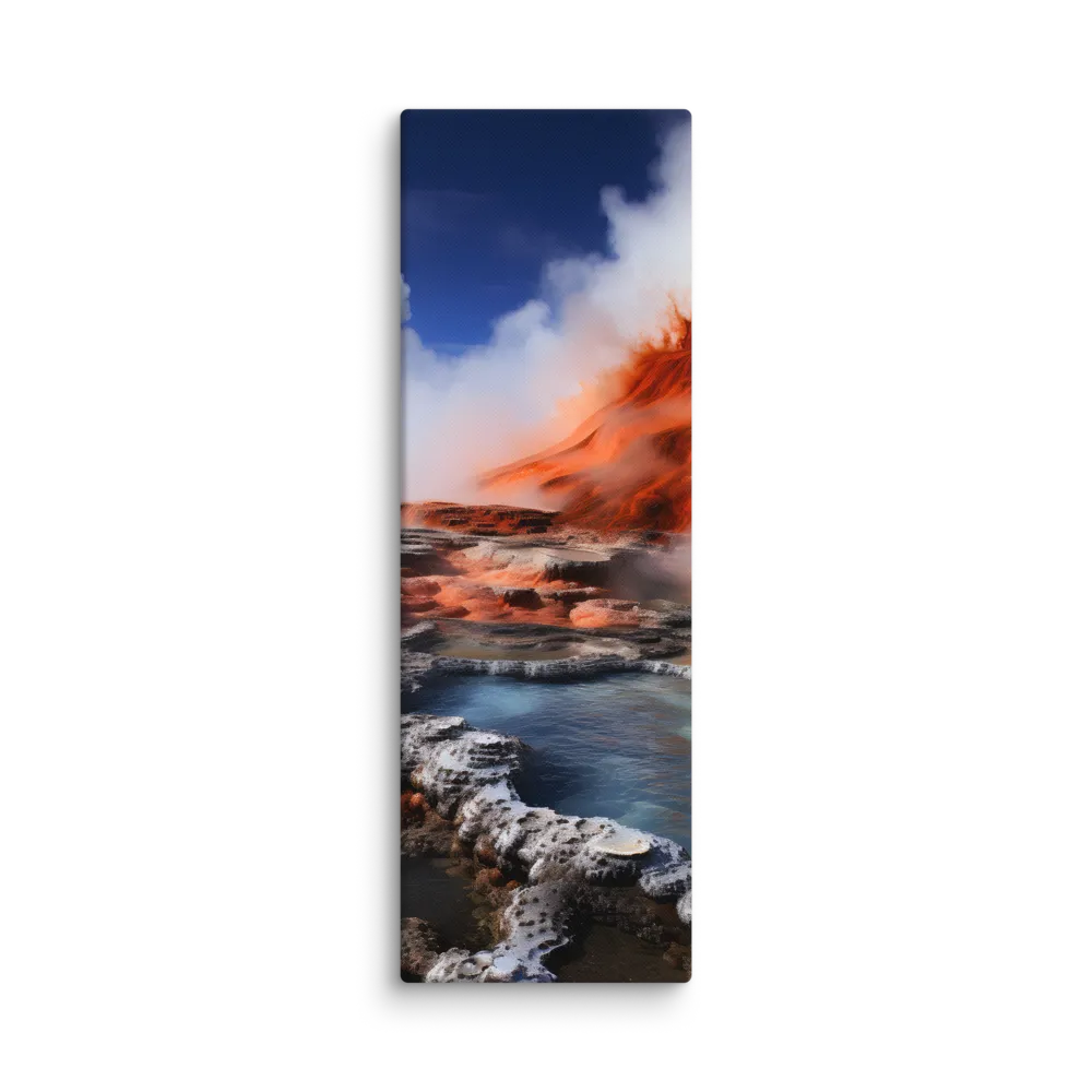 Nature's Fury: The Volcano's Expression
