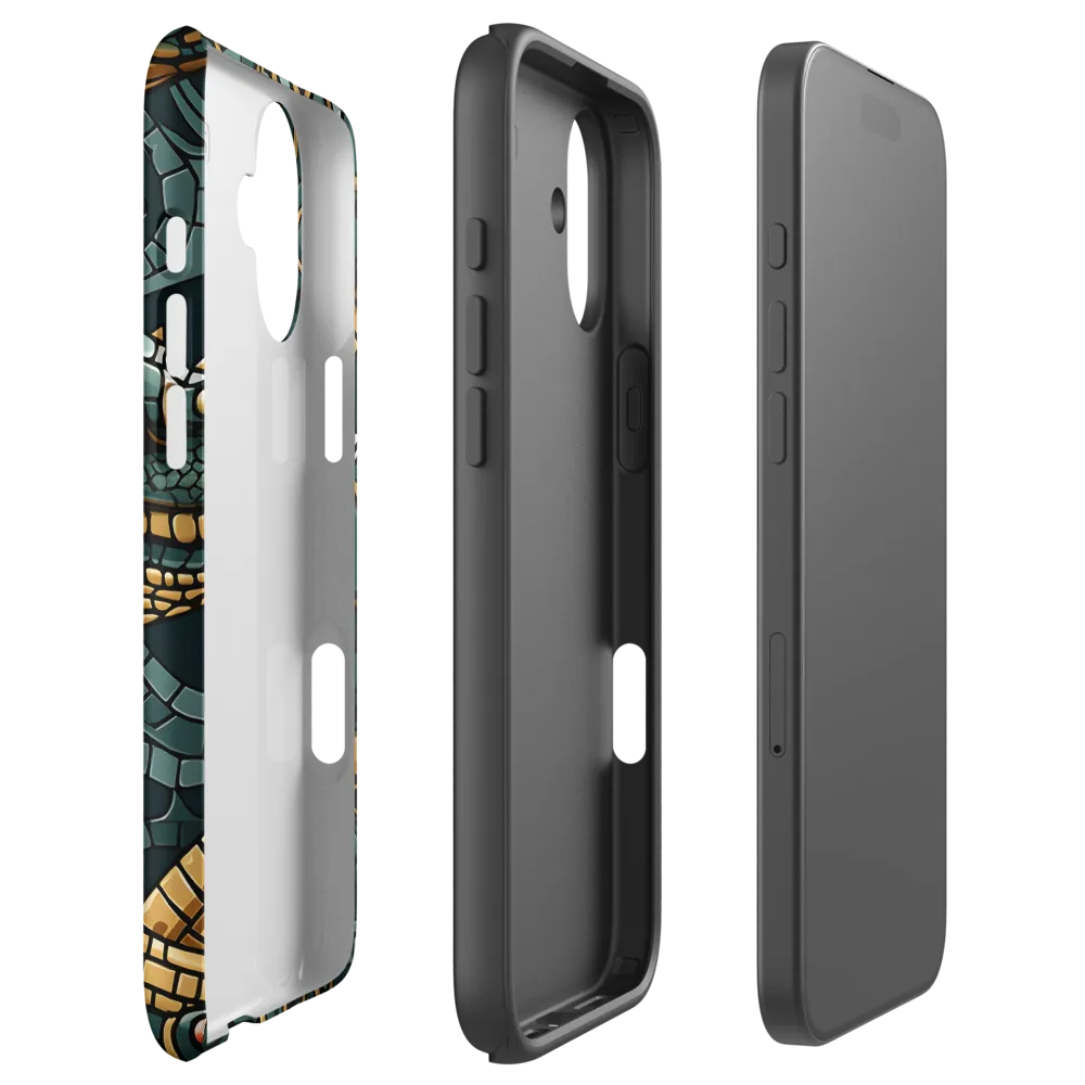 Lizards of Abstraction | Phone Case |  16 Plus | Tough Case | Matte