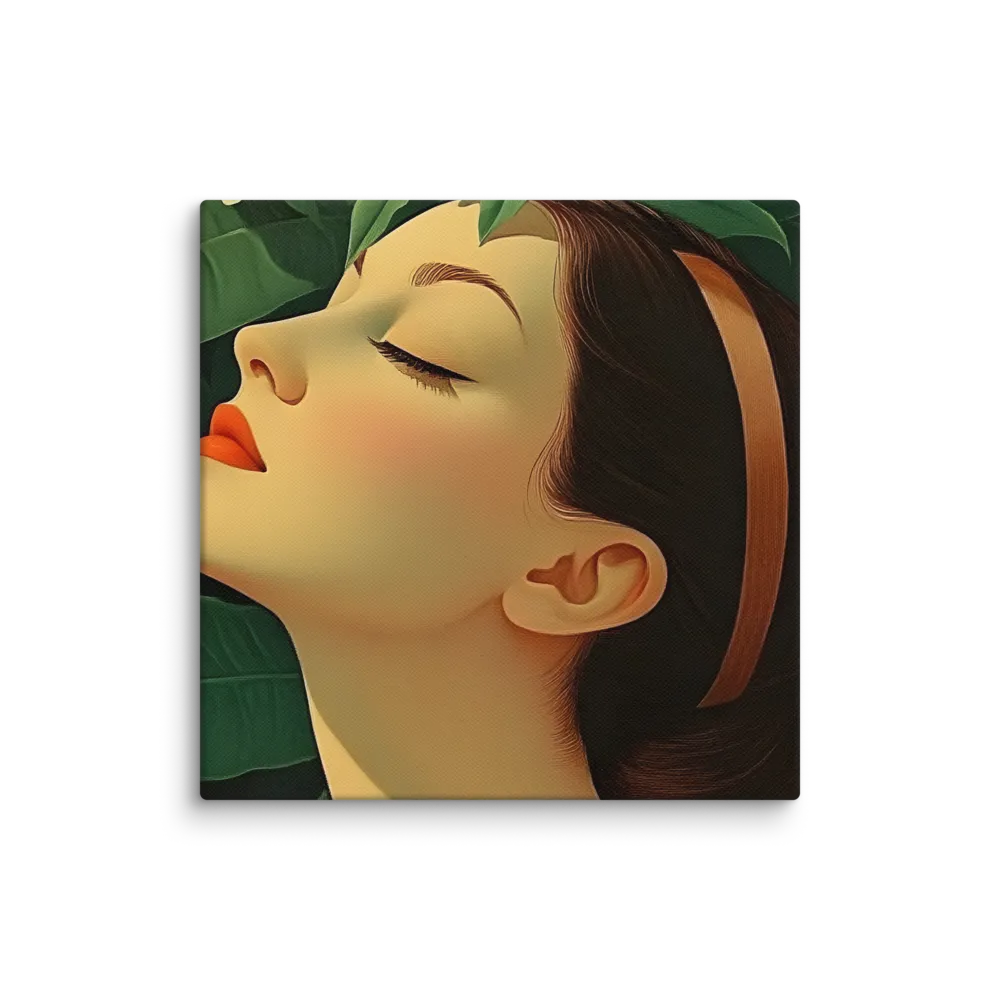 Serenity in Bloom | Canvas | 12″×12″