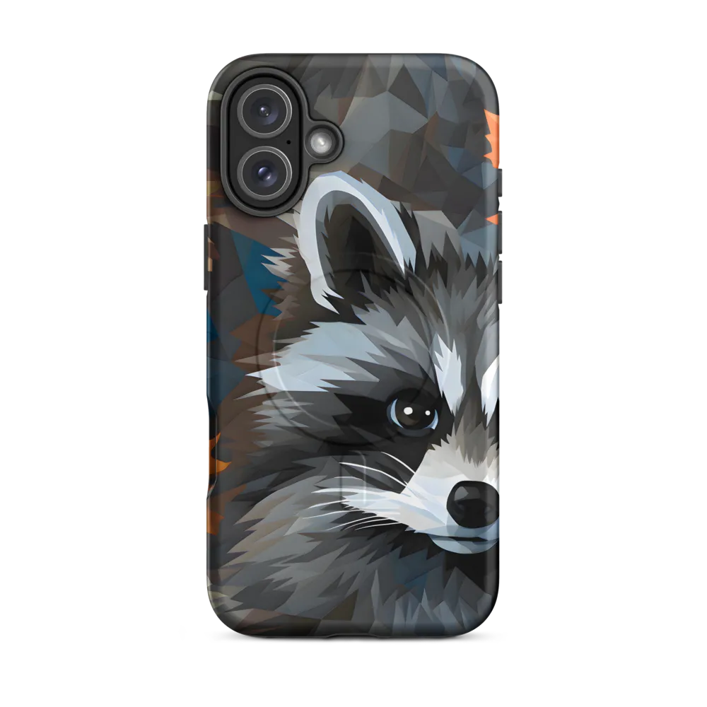 Whispers of Autumn: The Raccoon's Gaze