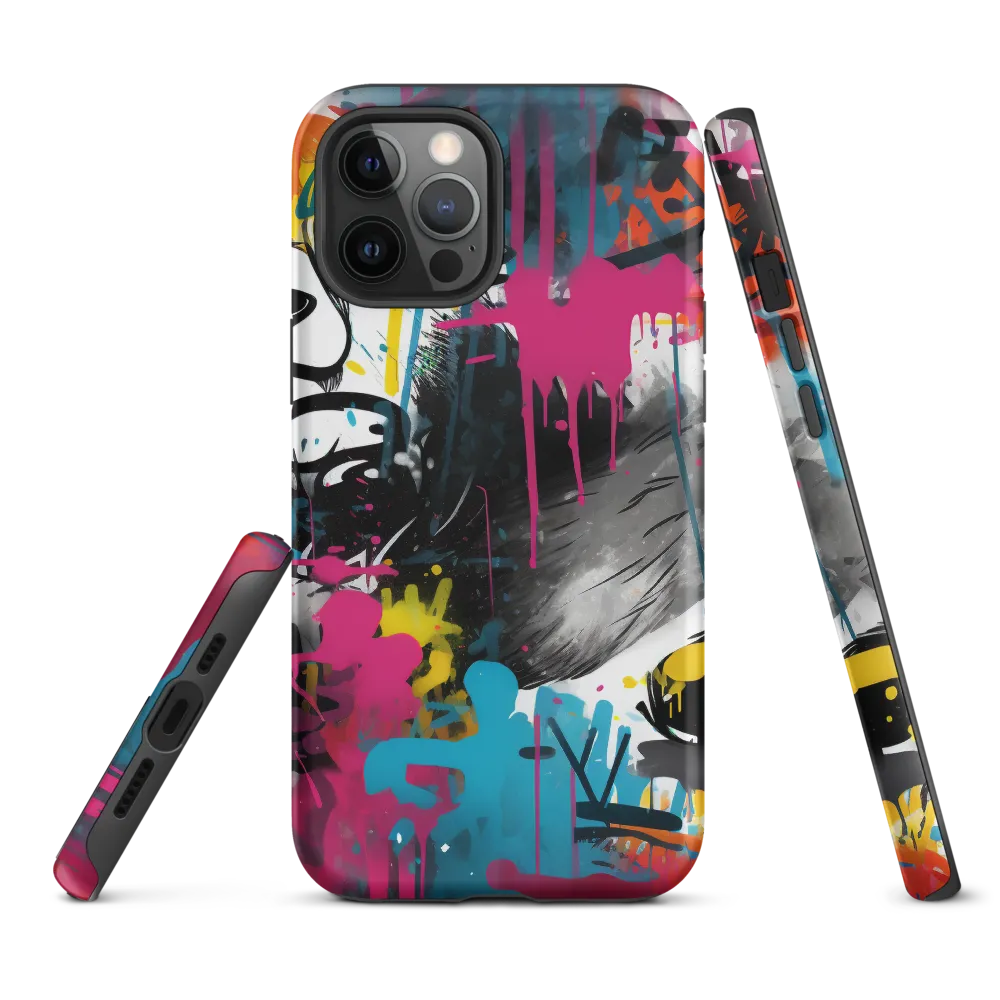 Urban Symphony: The Playful Panda | Phone Case |  12 Pro Max | Tough Case | Matte