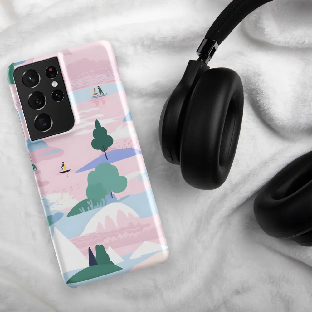 Whimsical Reflections: A Journey Through Landscapes | Phone Case |  S21 Ultra | Snap Case | Matte