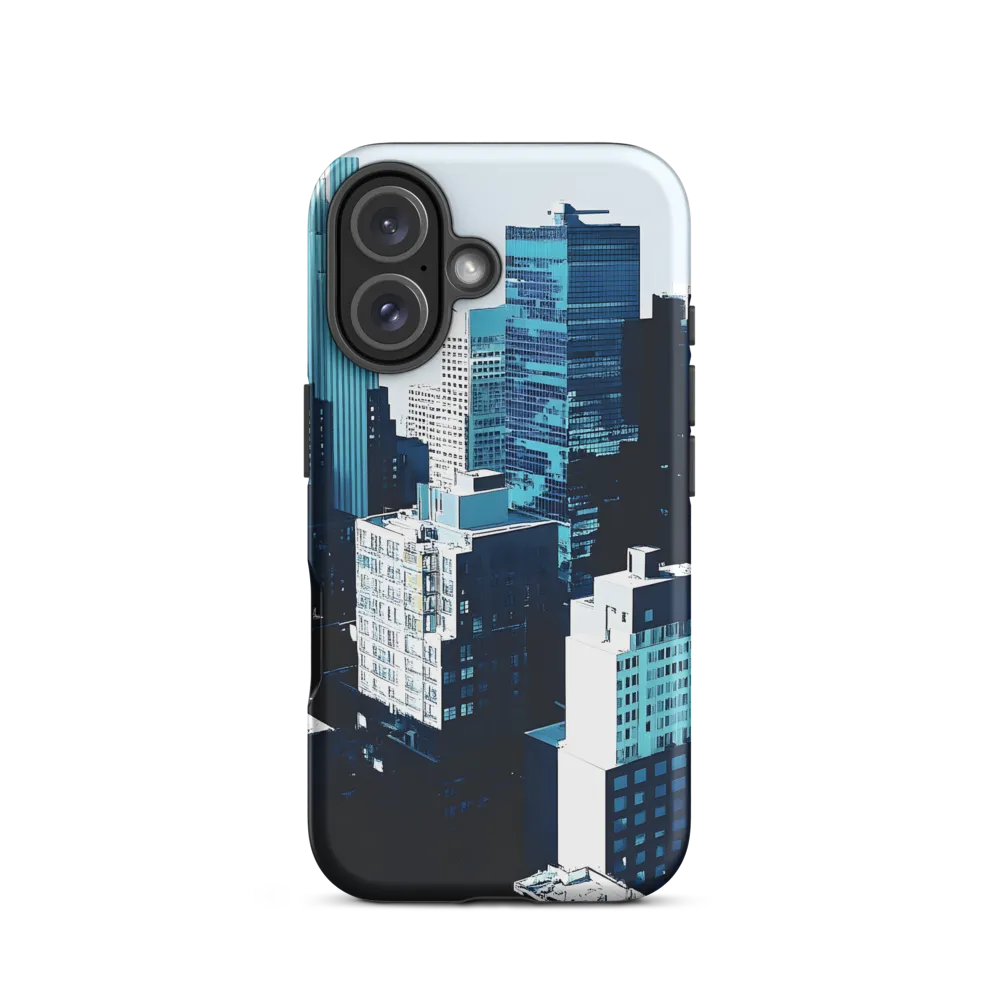 Urban Serenity: A Minimalist Cityscape | Phone Case