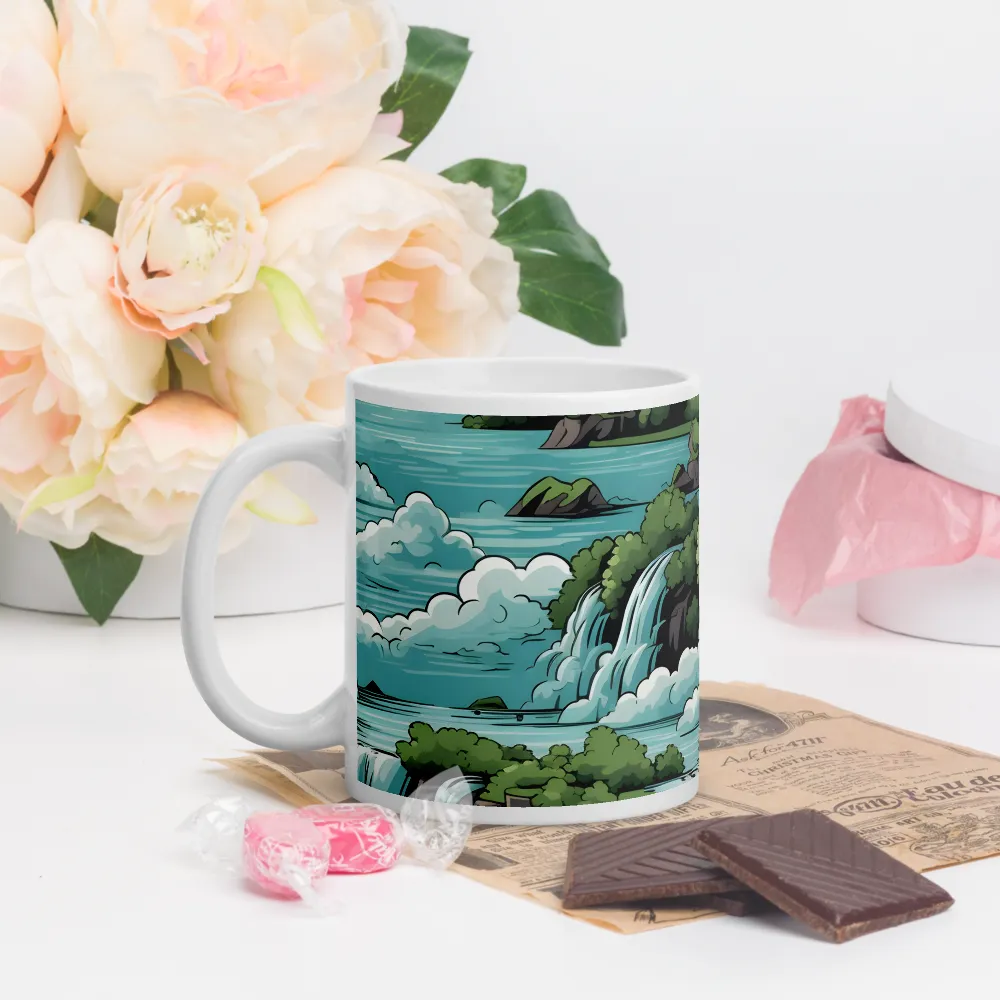 Harmonious Cascades | Mugs | Multiple Sizes & Colors