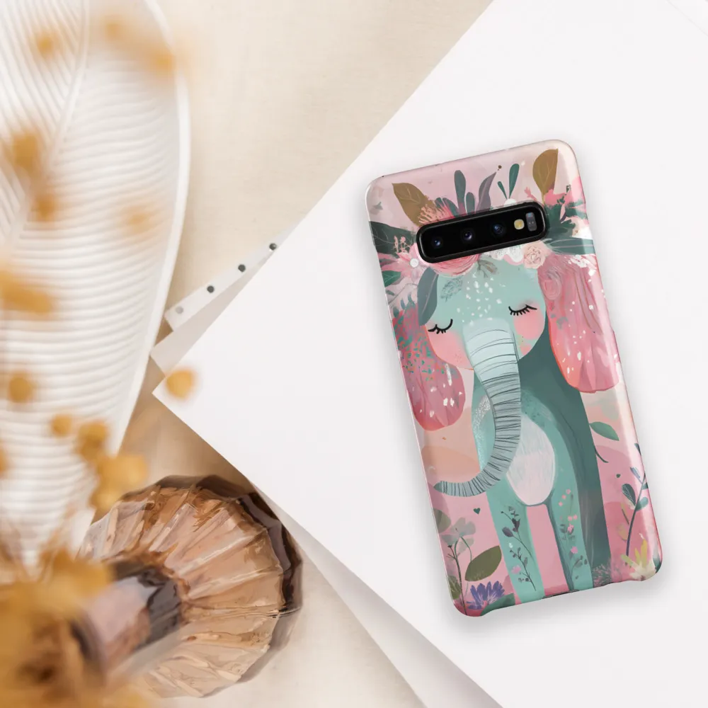 Whimsical Elephant in Bloom