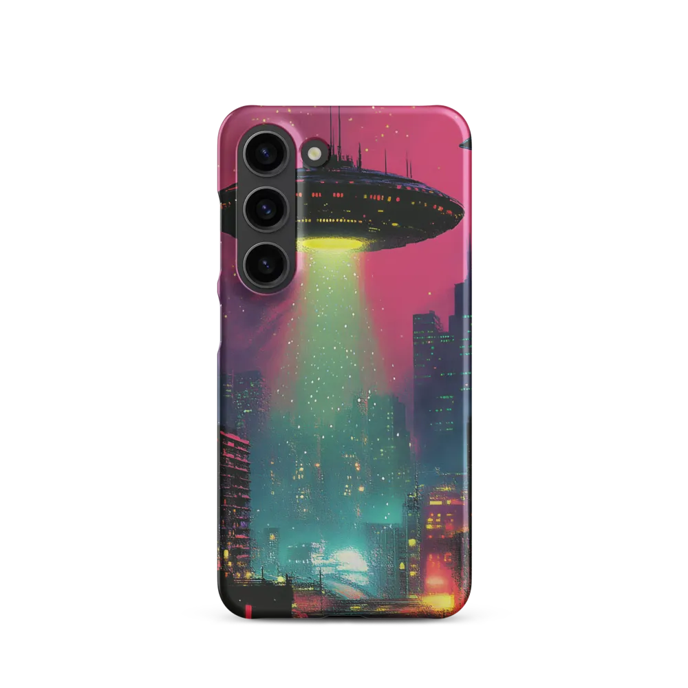 Encounter Above Neon Heights | Phone Case |  S23 | Snap Case | Matte