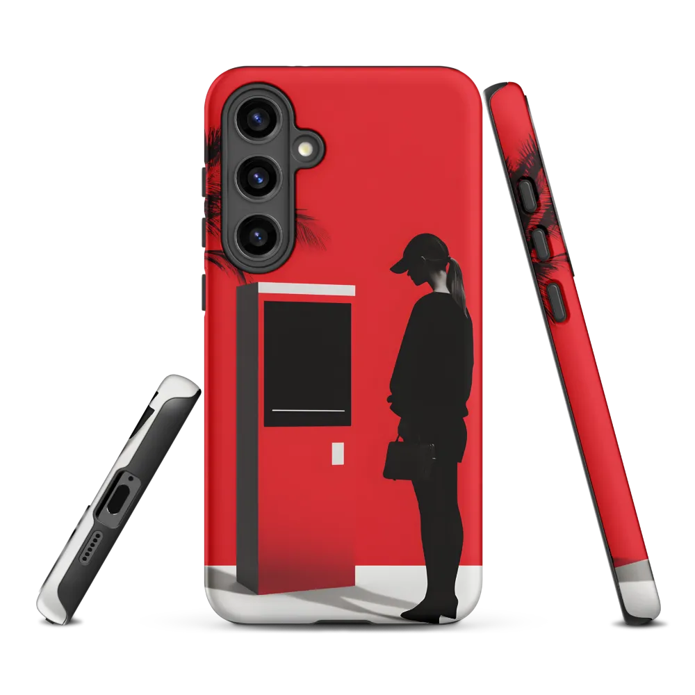 Contemplation in Red