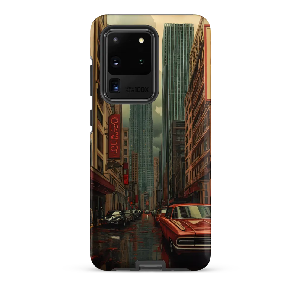Nostalgic Cityscape: Reflections of a Forgotten Era