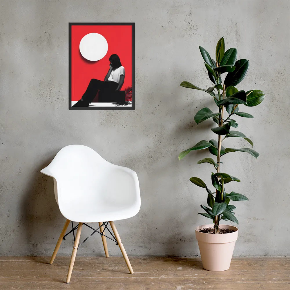 Contemplation in Red