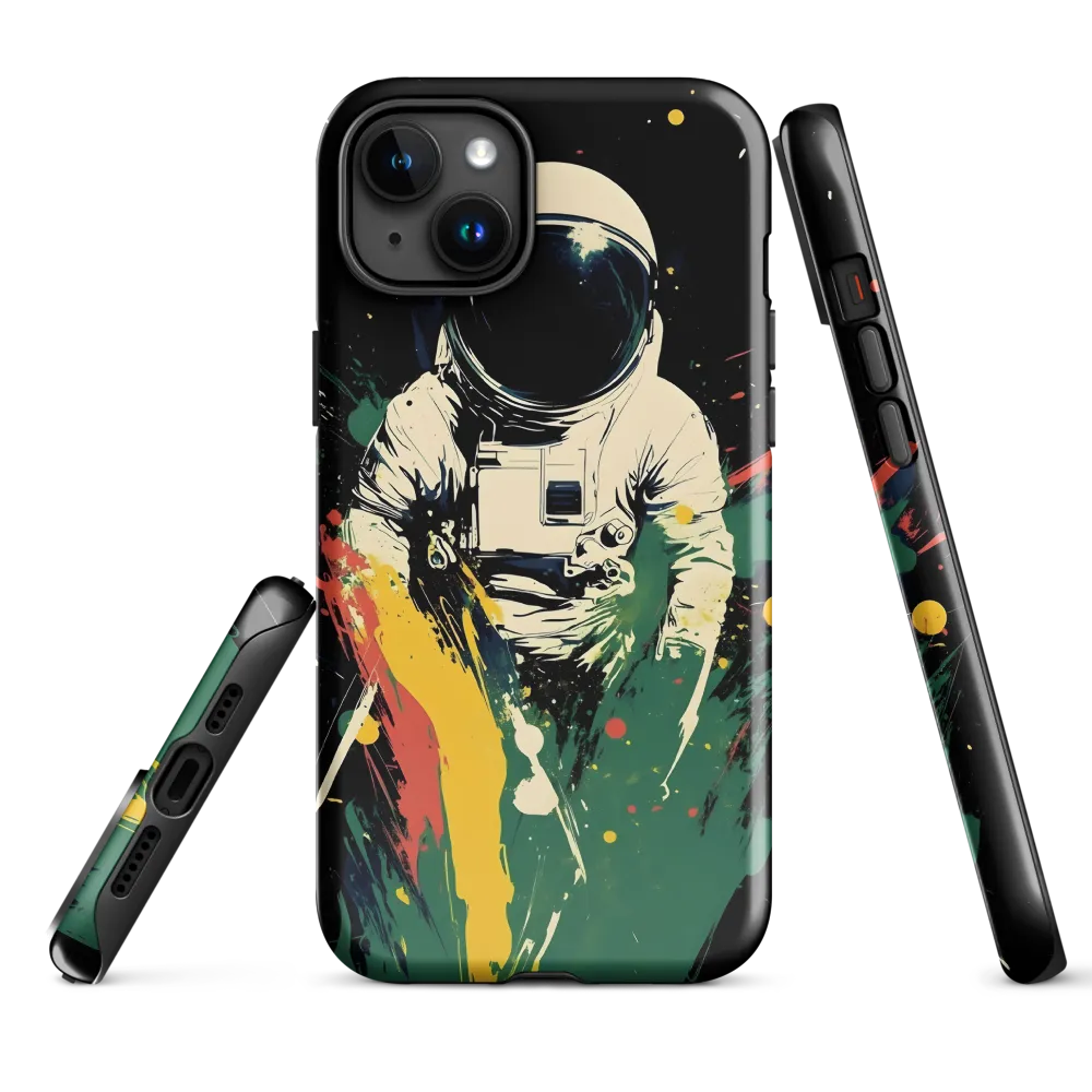 Cosmic Splash: The Astronaut's Journey