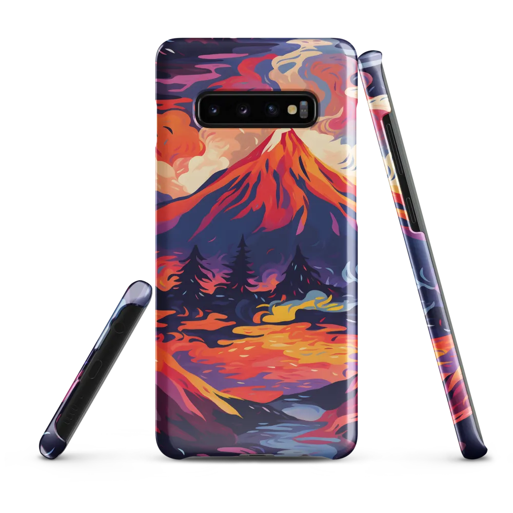 Fiery Majesty | Phone Case |  S10 Plus | Snap Case | Glossy