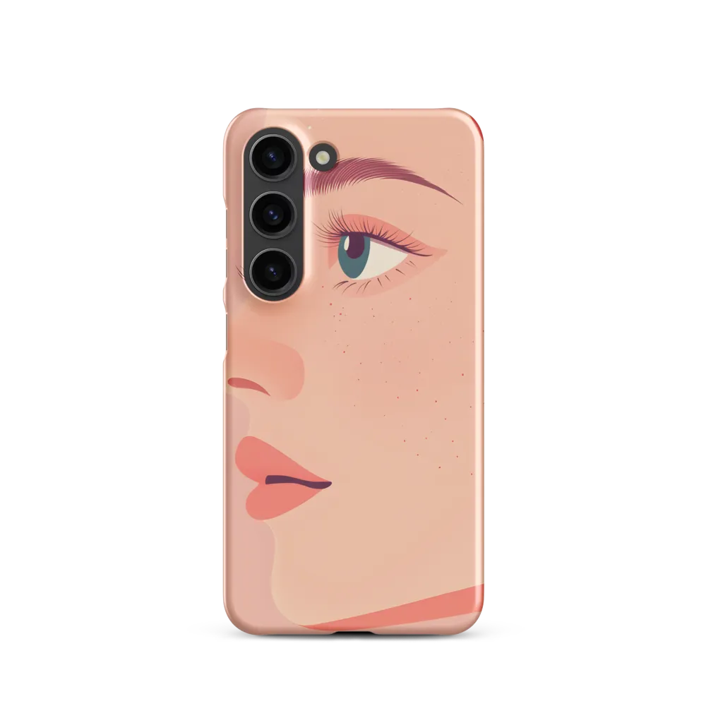 Profile in Pale Pink