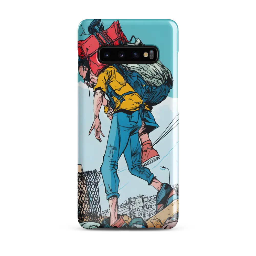 Resilience on the Urban Path | Phone Case |  S10 Plus | Snap Case | Glossy