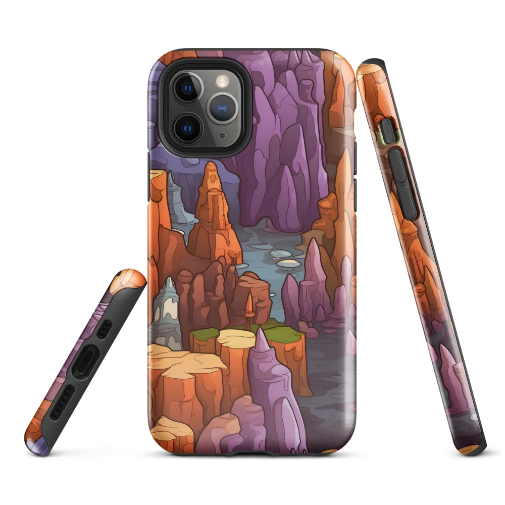 Vibrant Rockscape: A Digital Odyssey