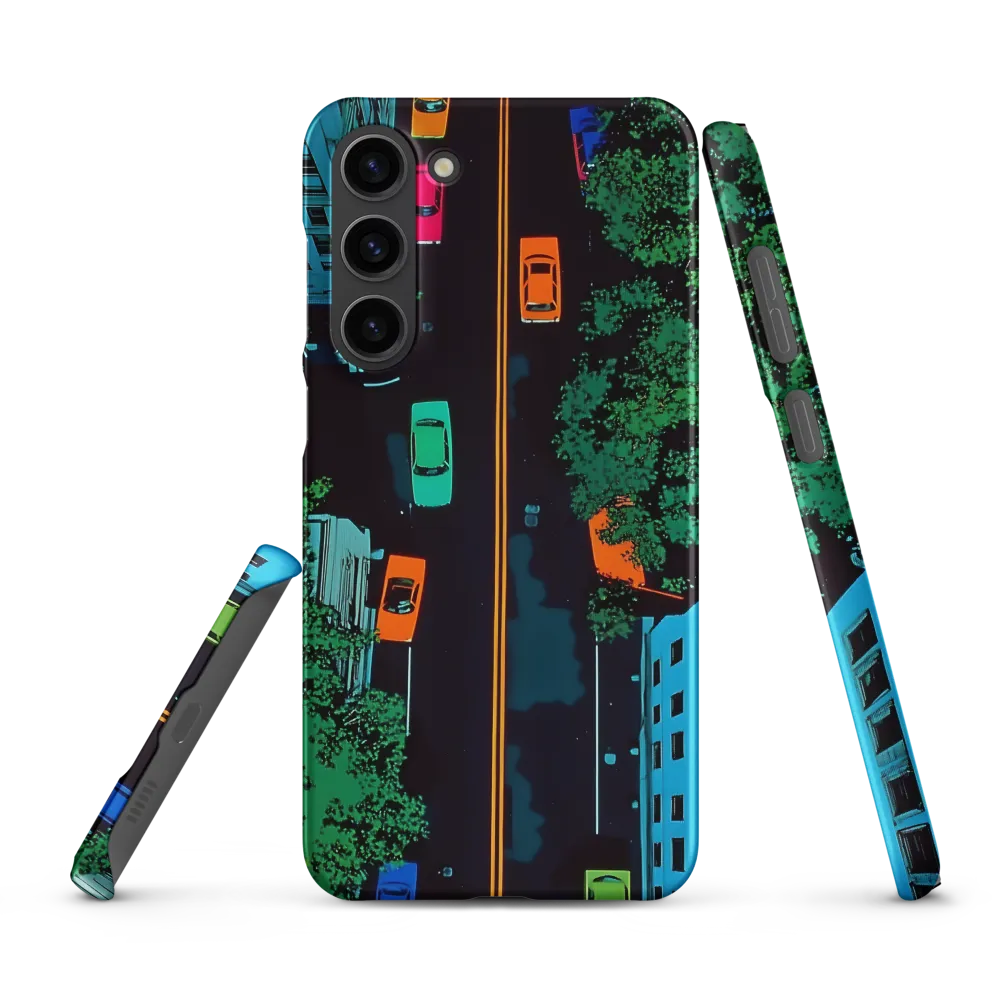 Urban Pulse: A Colorful Intersection
