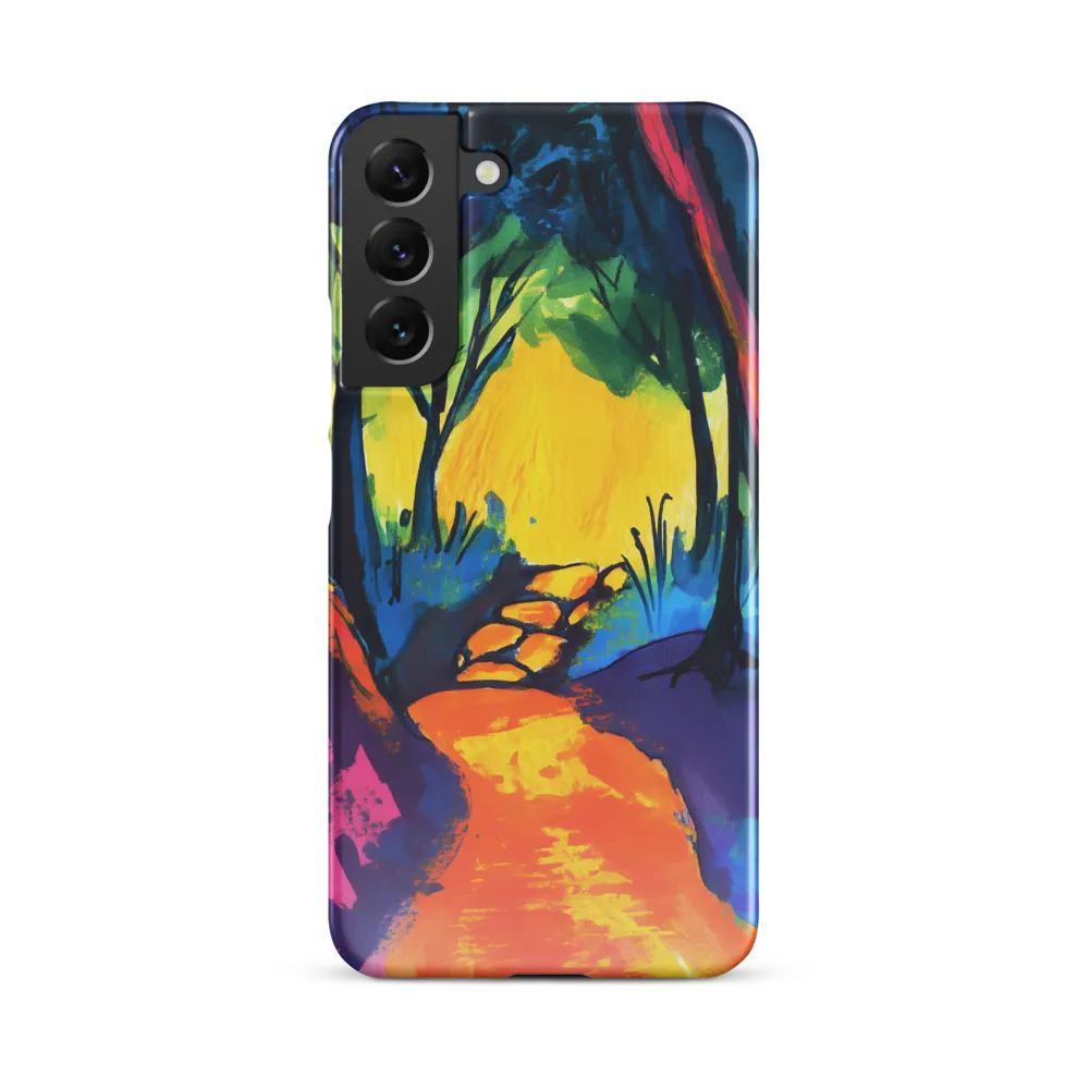 Path Through a Vibrant Forest