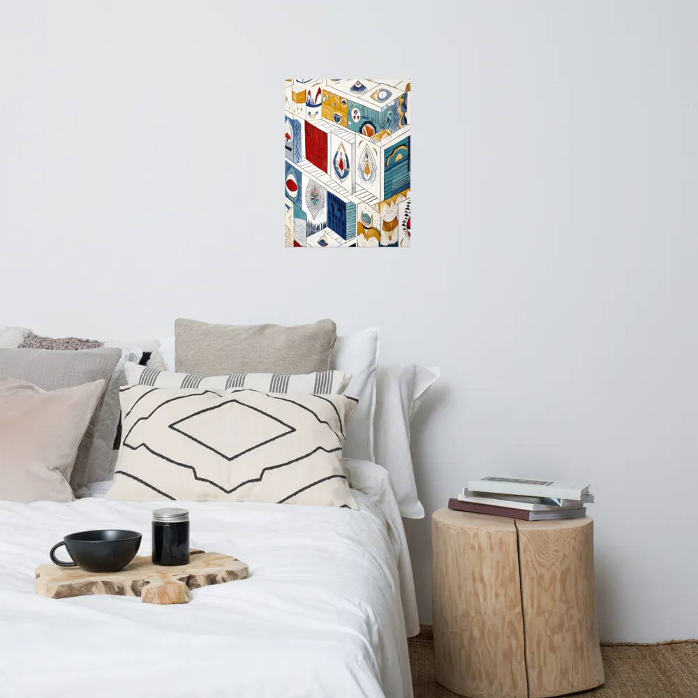 Symphony of Geometric Harmony | Poster | 18″×24″