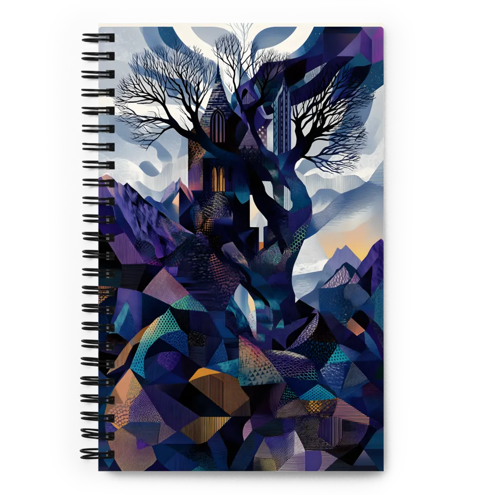 The Enchanted Fortress | Spiral Notebook