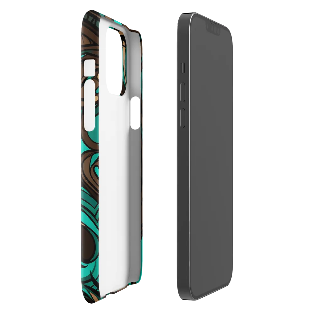 Fluctuating Currents | Phone Case |  13 Pro Max | Snap Case | Glossy