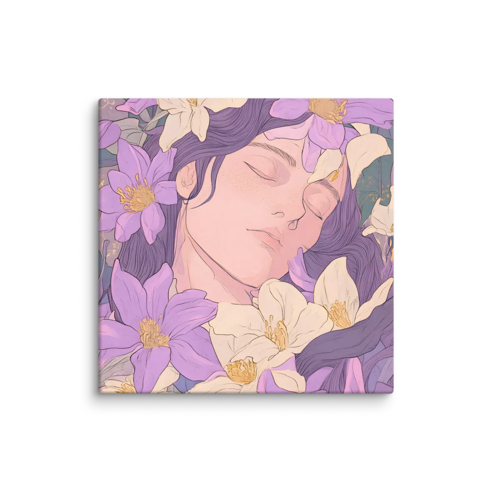 Harmony in Bloom | Canvas | 32″×32″