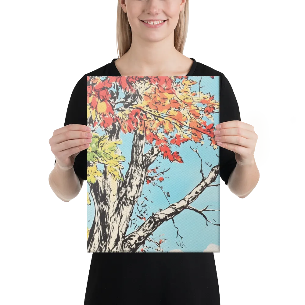 Autumn's Embrace | Canvas | 12″×16″