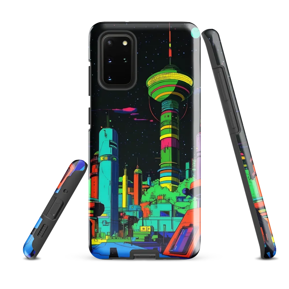 Neon Dreams: A Futuristic Cityscape