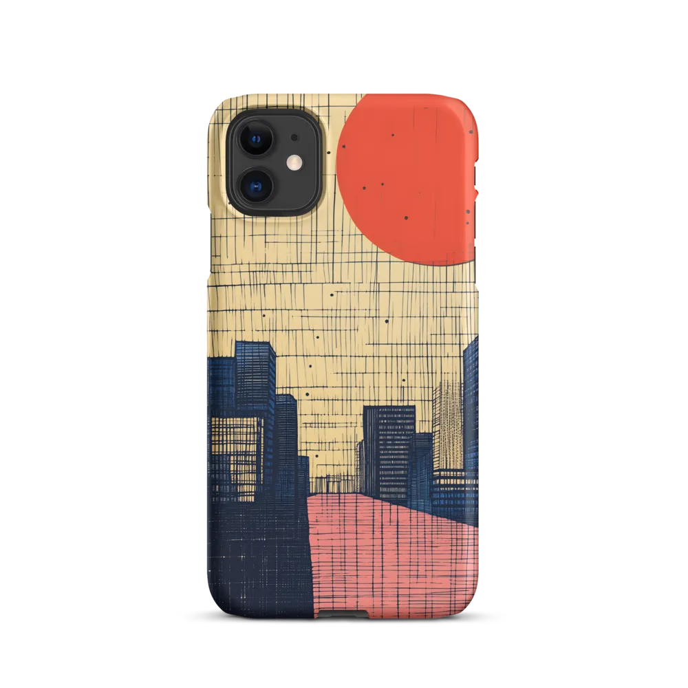Urban Echoes: A Minimalist Cityscape