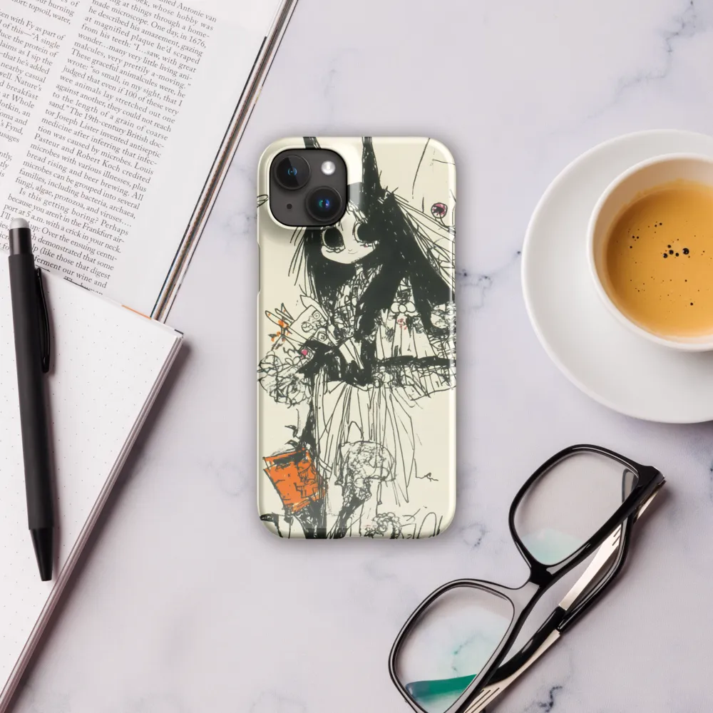 Whimsical Flora | Phone Case |  15 Plus | Snap Case | Glossy