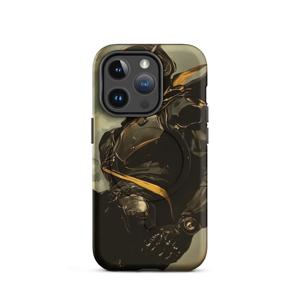 Ethereal Explorer: The Enigmatic Astronaut | Phone Case |  14 Pro | MagSafe® Tough Case | Matte