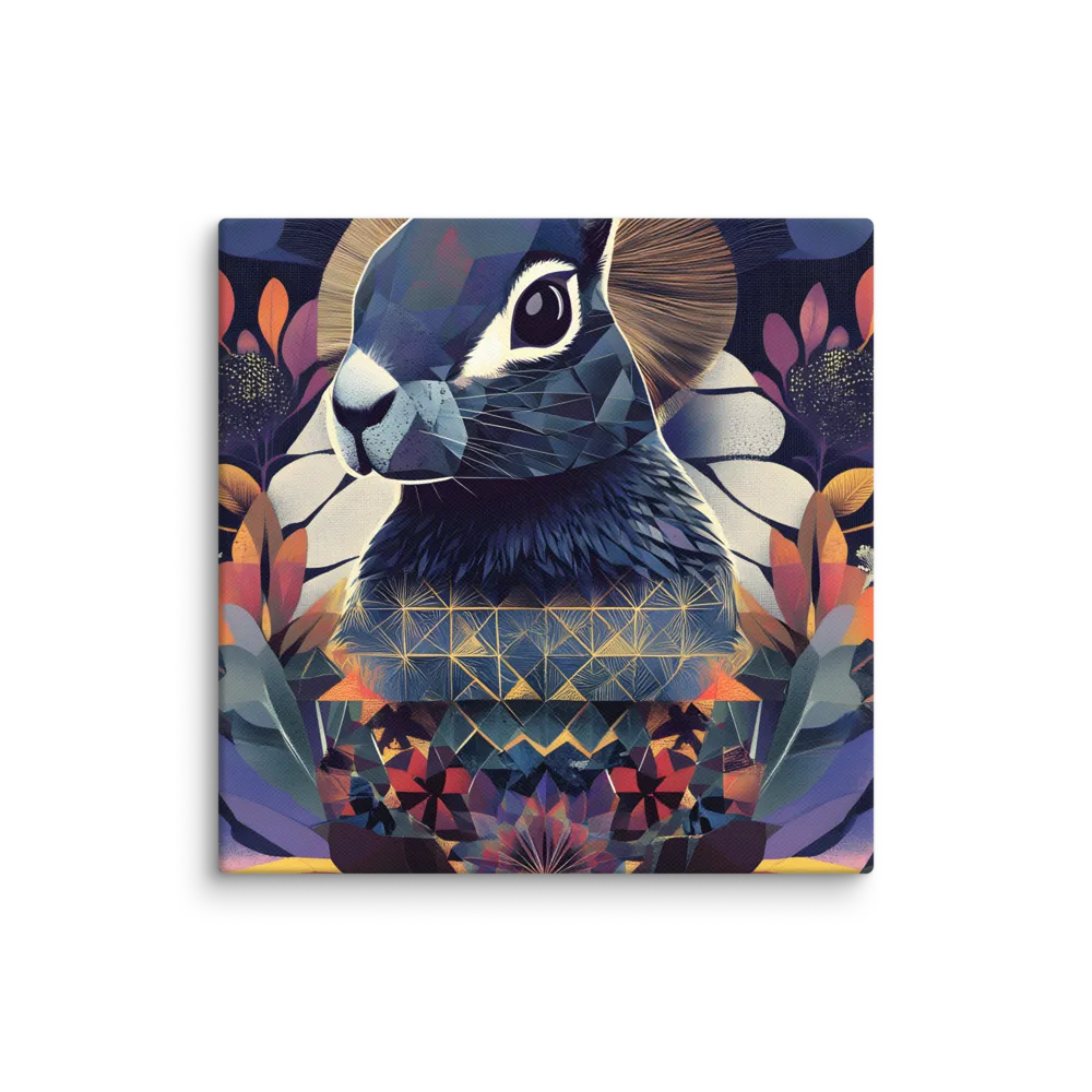 Ethereal Bunny: A Geometric Wonderland