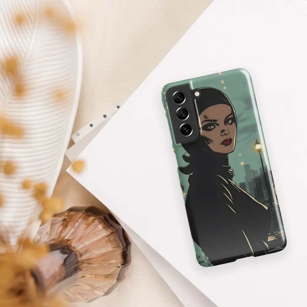 Shadows of Intrigue | Phone Case |  S21 FE | Snap Case | Glossy