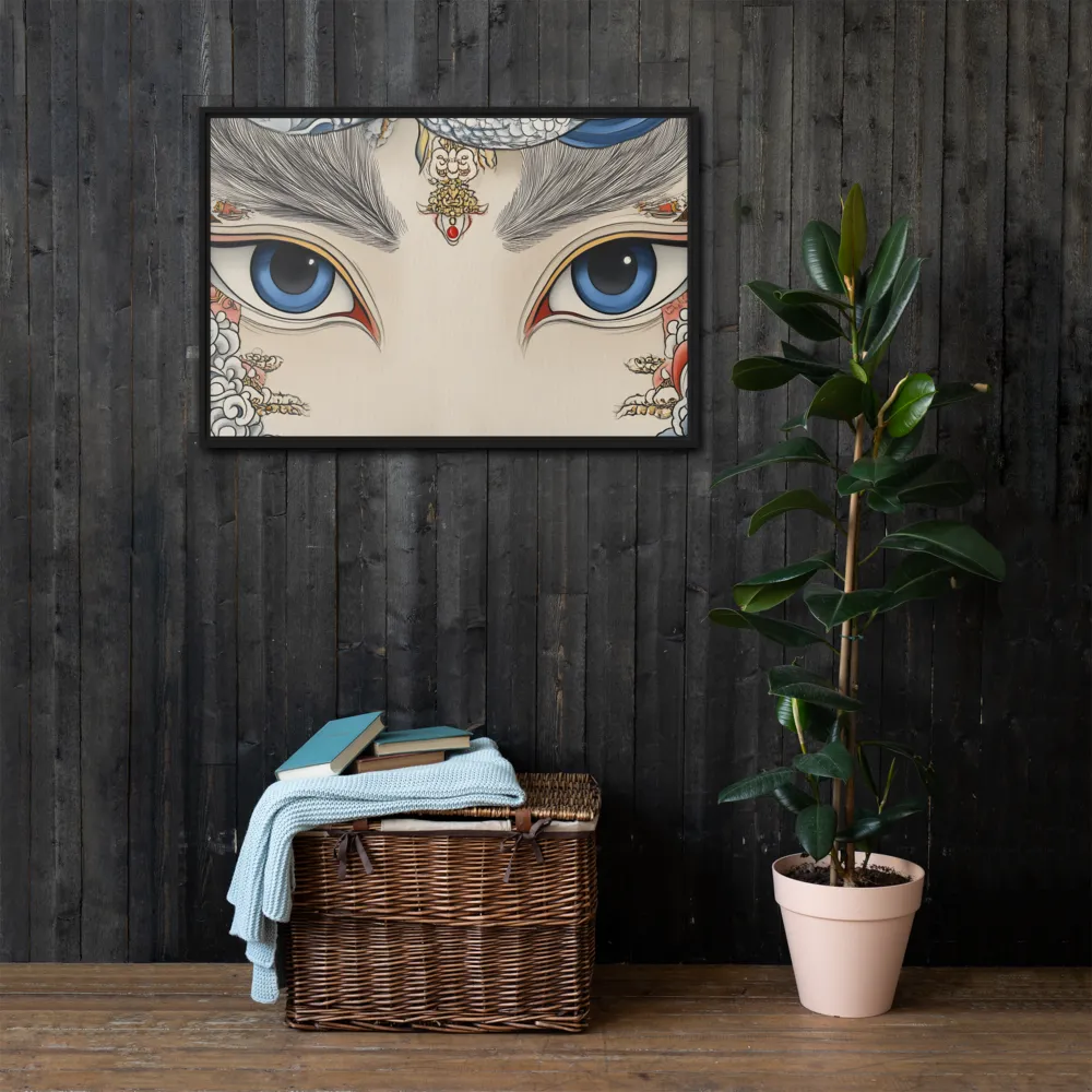 Guardian of Dreams | Canvas with Black Frame | 24″×36″