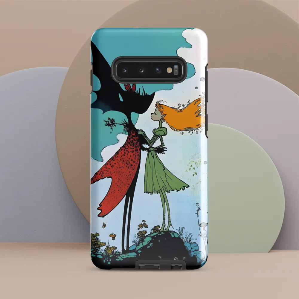 Embrace of Shadows | Phone Case |  S10 Plus | Tough Case | Glossy