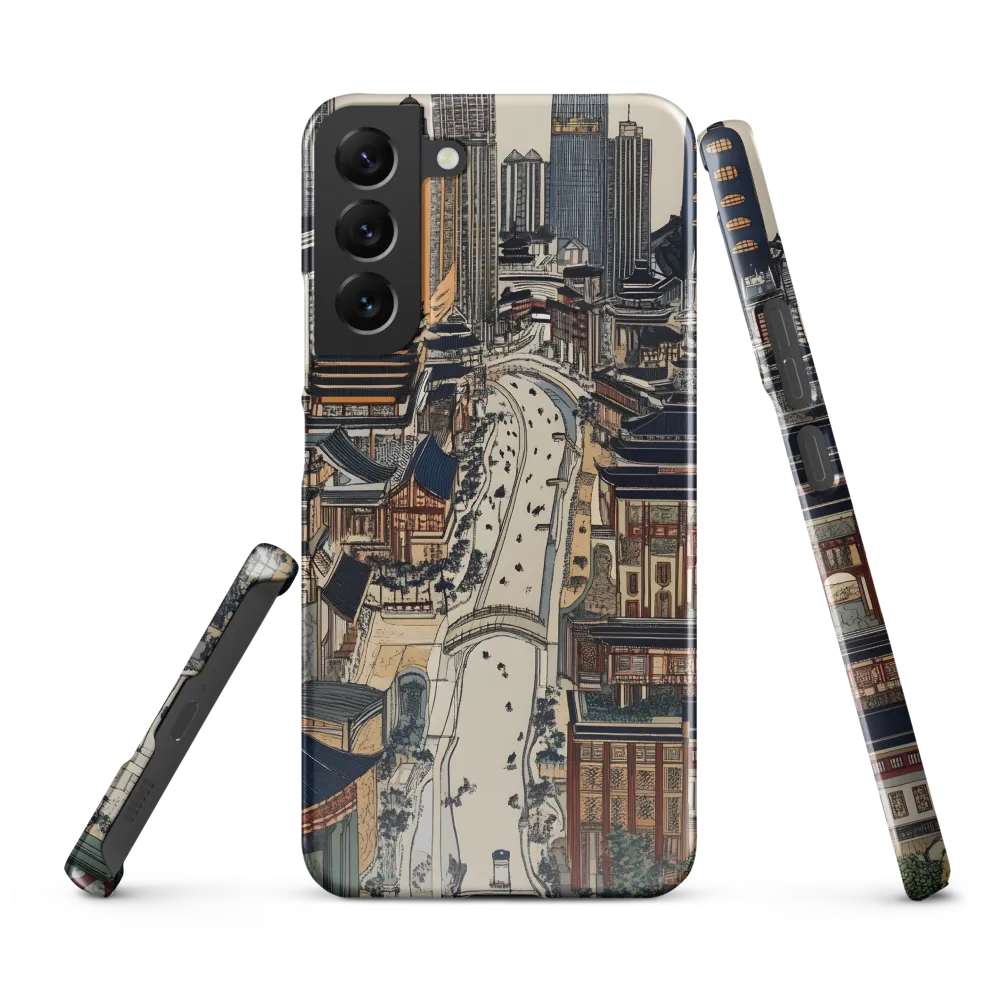 Urban Harmony: A Fusion of Tradition and Modernity | Phone Case |  S22 Plus | Snap Case | Glossy