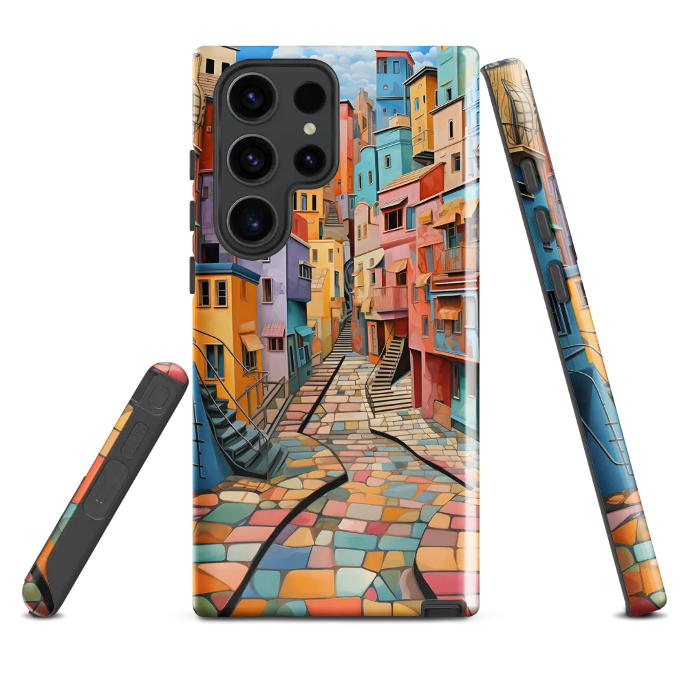Vibrant Cityscape: A Kaleidoscope of Colors