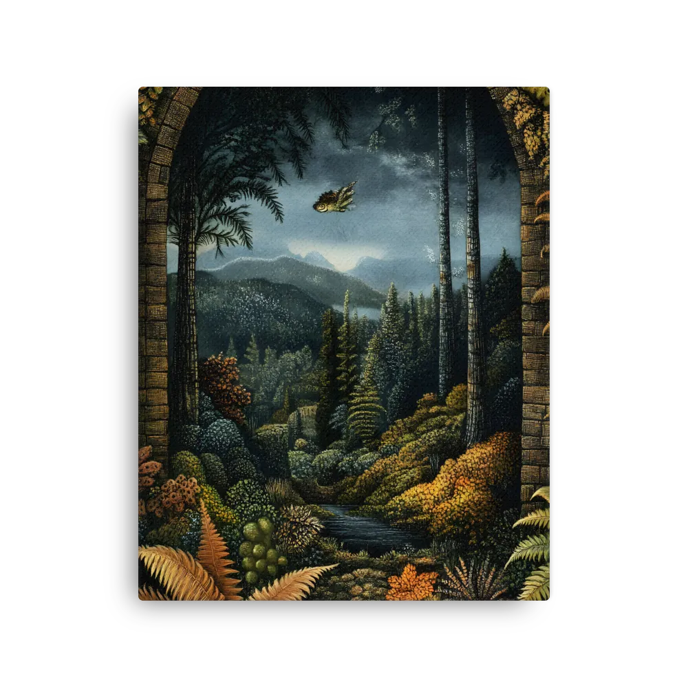 Whispers of the Enchanted Forest | Thin Canvas | 16″×20″