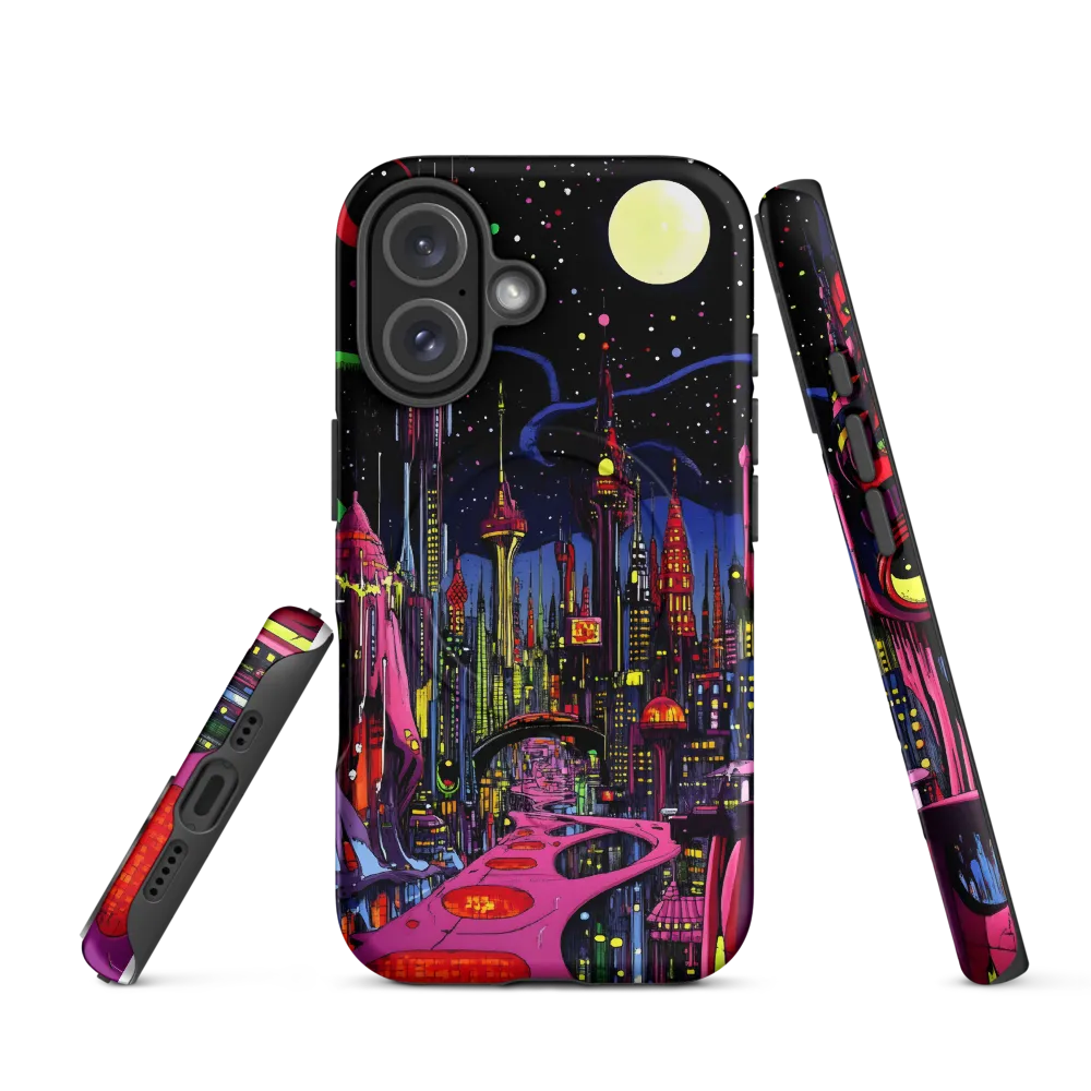 Neon Dreams of a Futuristic City