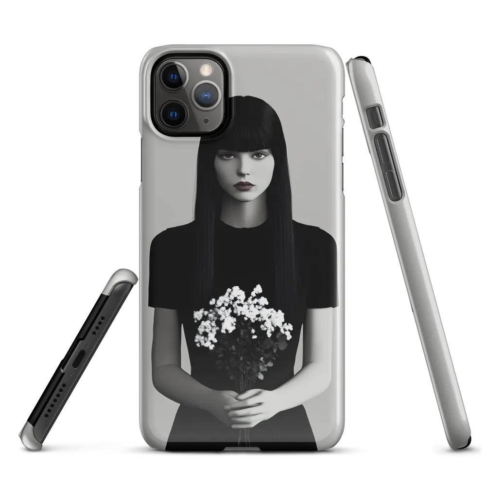 Monochrome Serenity | Phone Case |  11 Pro Max | Snap Case | Glossy