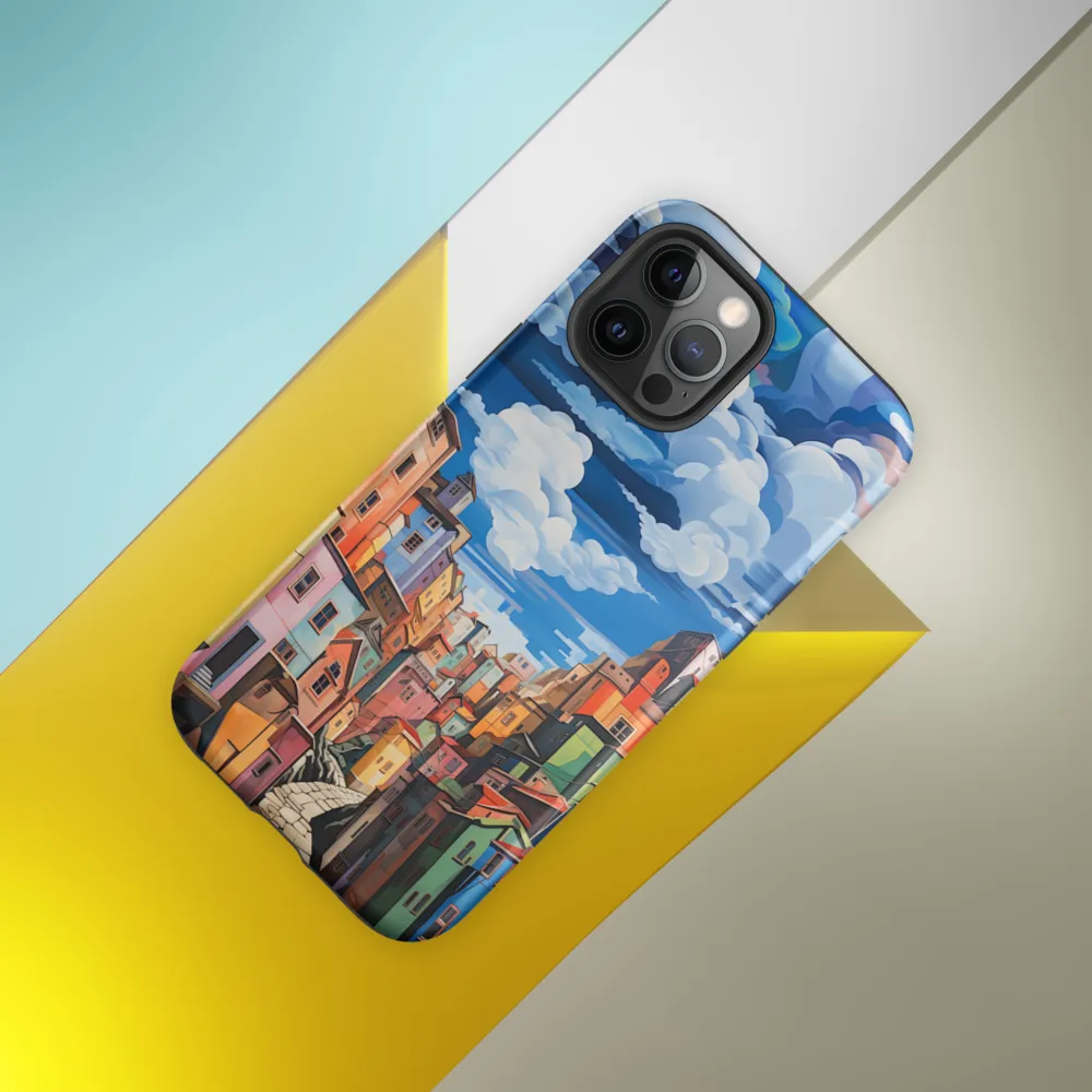 Whimsical Heights: A Vibrant Cityscape