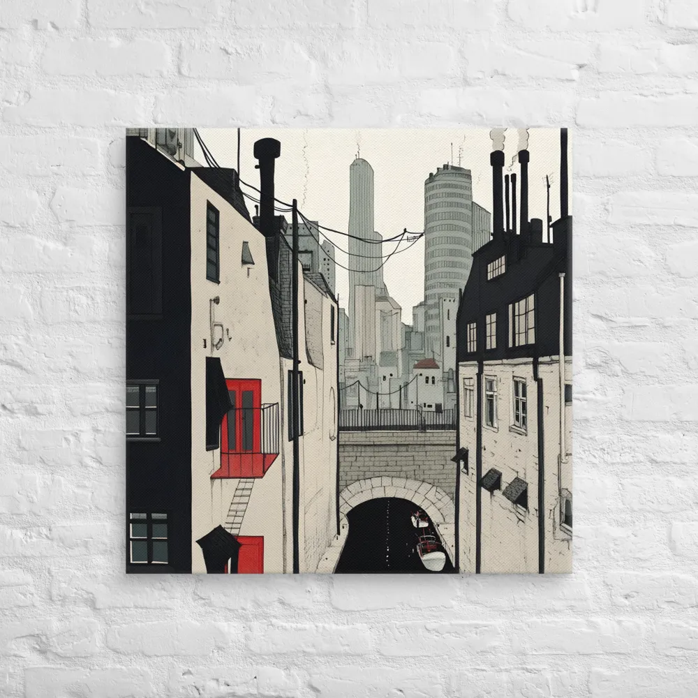 Urban Echoes | Canvas | 30″×30″