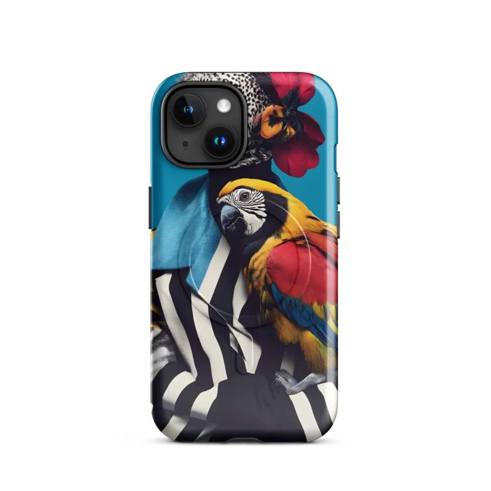 Vibrant Fusion of Flora and Fauna