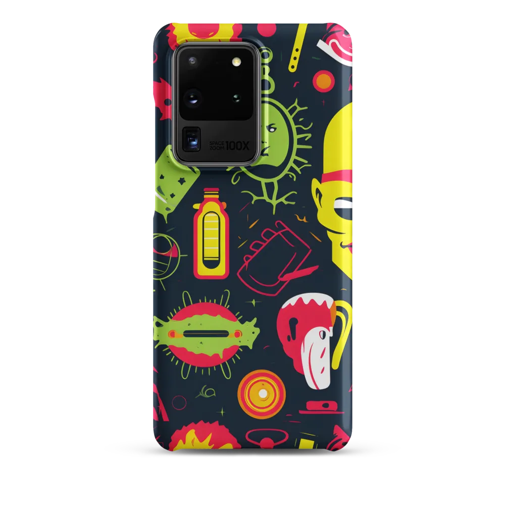 Neon Revelry: A Quirky Exploration of Modern Pop Art