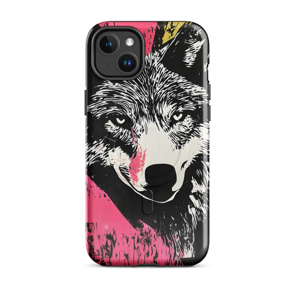 Intense Gaze of the Wolf