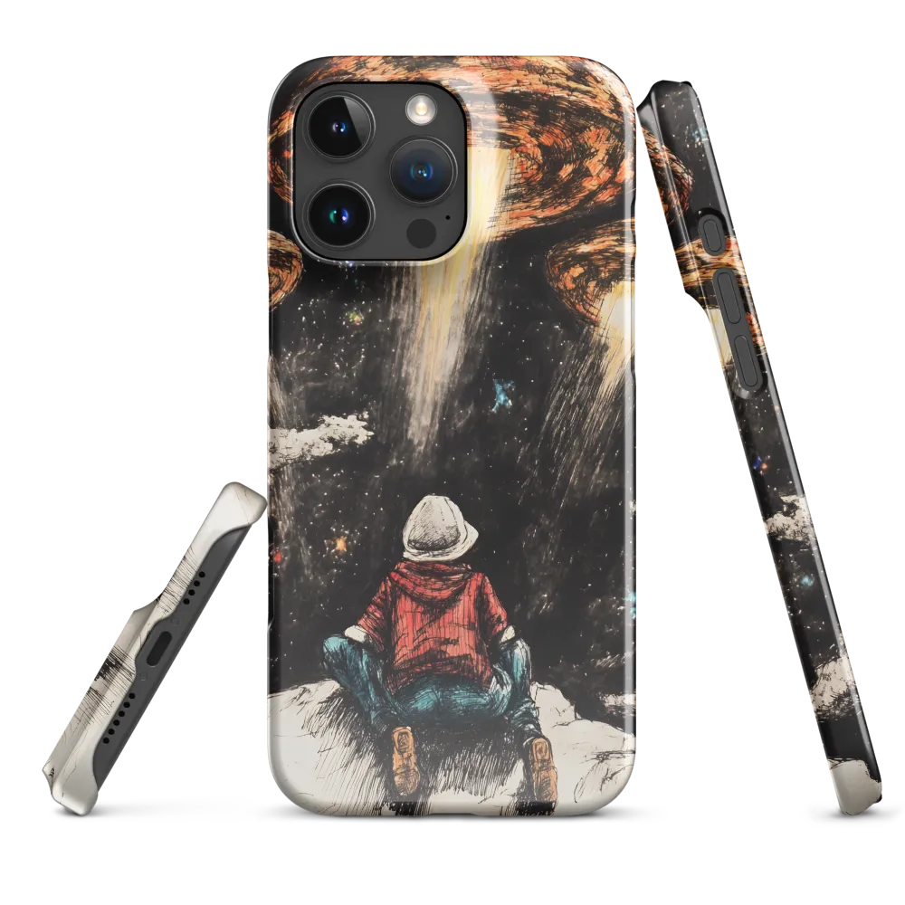 Gazing into the Unknown: A Child's Wonder in Space