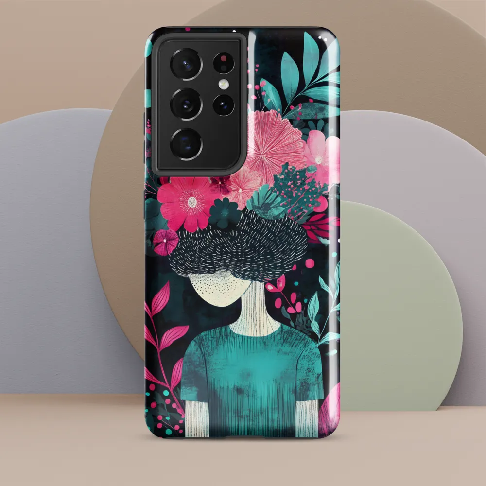 Floral Harmony: A Portrait of Serenity