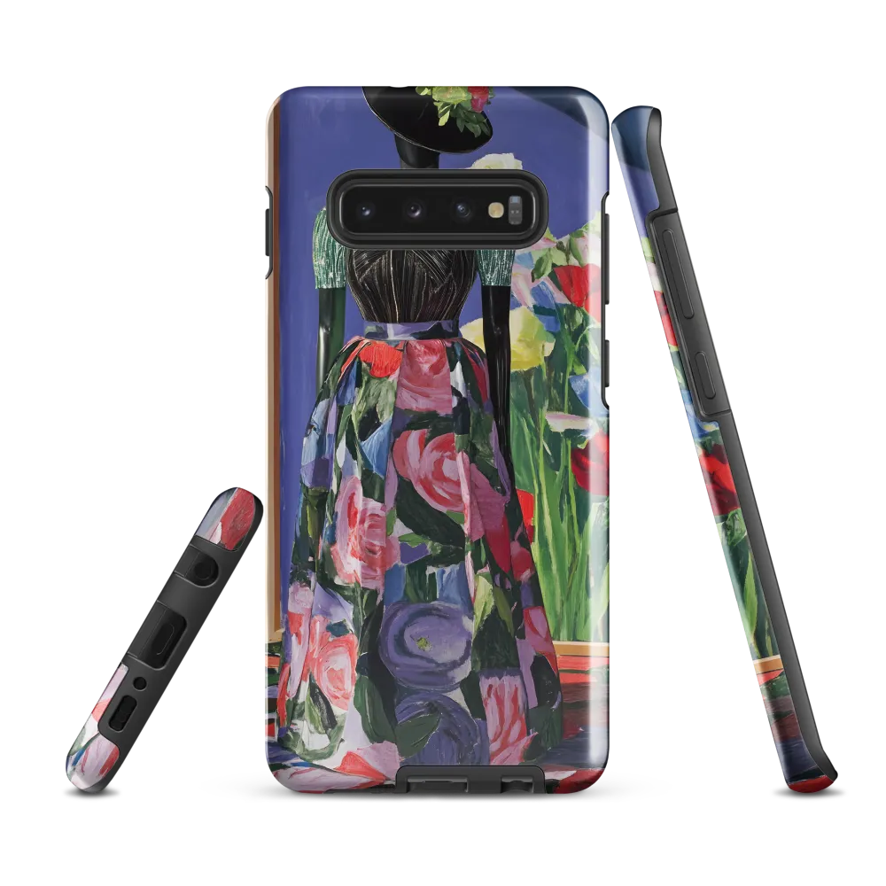 Floral Fantasy: A Celebration of Color and Style | Phone Case |  S10 Plus | Tough Case | Glossy