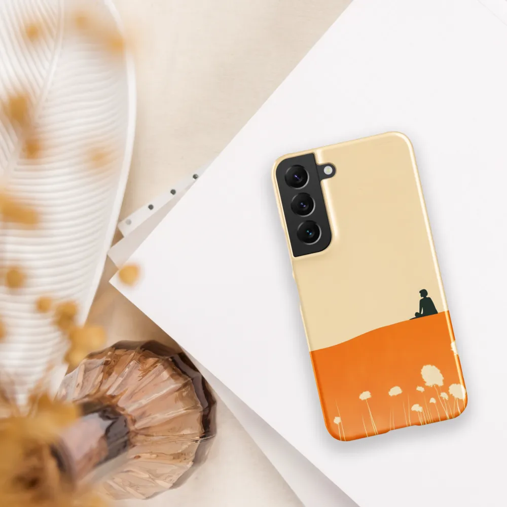 Quiet Contemplation | Phone Case |  S22 | Snap Case | Glossy