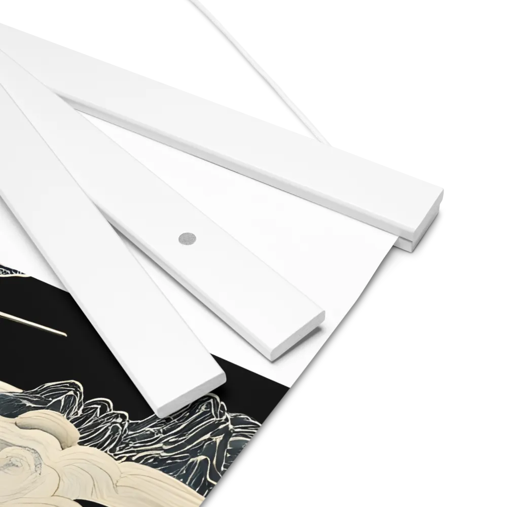 Whispers of the Pagoda | Poster With White Wood Hanger | 16″×20″