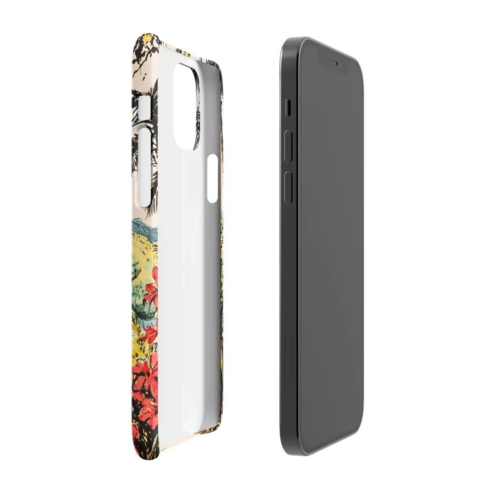 Tropical Serenity | Phone Case |  12 | Snap Case | Matte